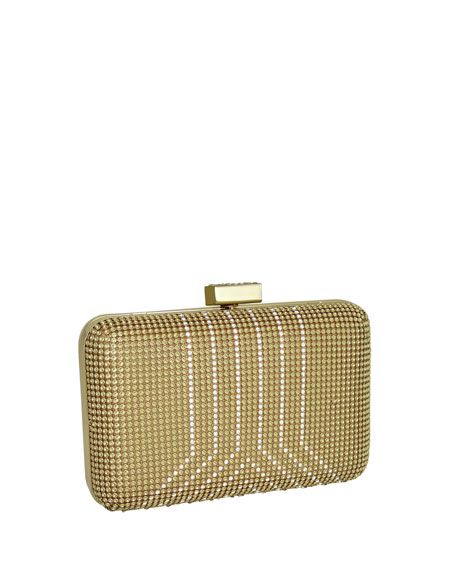 Yves Crystal Minaudiere Clutch Bag | Neiman Marcus