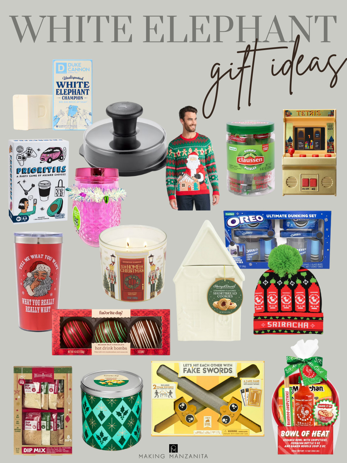 Going to a white elephant gift exchange this year? Grab one of these funny & unique gifts to bring! These are all available for same-day pick up in-store if you are shopping at the last minute. #whiteelephant #whiteelephantgift #gaggift  

 #LTKHoliday #LTKSeasonal #LTKFindsUnder50