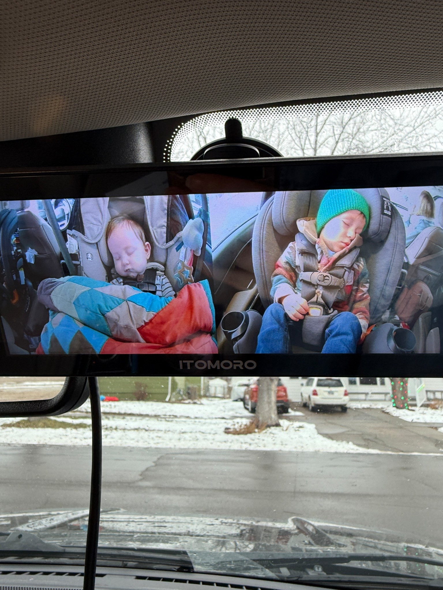 Dual monitor for the car. 

#LTKmomlife #LTKBaby #LTKKids