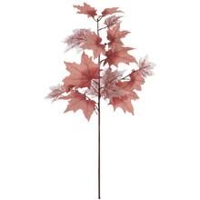 Glittery Mauve Maple Leaf Stem by Ashland® | Michaels Stores