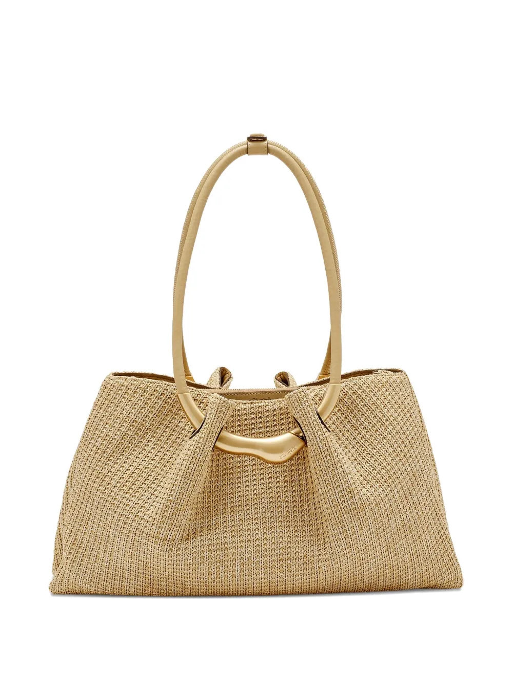 Cult Gaia Asa ring-handle tote bag - Neutrals | Farfetch Global