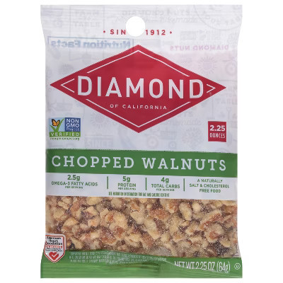 Diamond Walnuts Chopped  - 2.25oz | Target