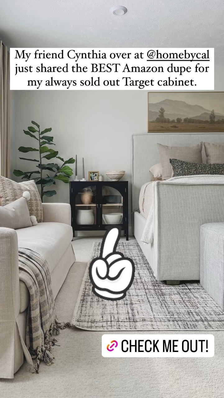 You have to check out this Amazon dupe for my best selling, black target arched cabinet. 🫶🏼

#LTKhome #LTKVideo #LTKHolidaySale