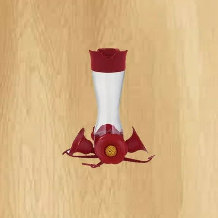 Perky-Pet 8 oz Pinch Waist Glass Hummingbird Feeder yard Patio and Outdoor Decor | Walmart (US)