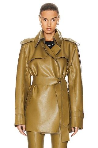 Double Breasted Trench Coat | FWRD 
