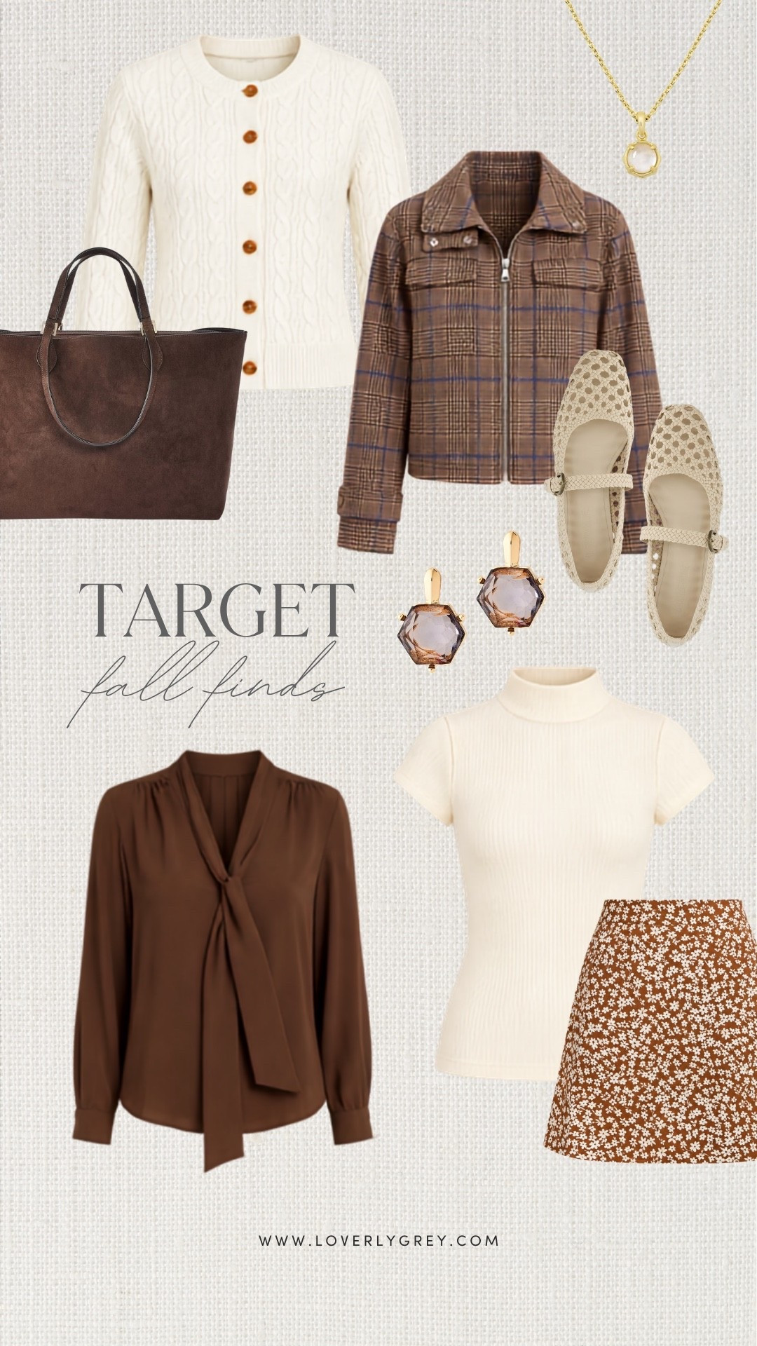 Target is SO good for affordable fall fashion right now! I’m loving the cozy cable knit cardigan, plaid jacket, brown floral mini skirt and all the rich neutral accessories in this roundup. These Target fall finds are exactly the kind of pieces I’d mix into my everyday wardrobe for easy, put-together fall outfits that still feel fun.

#LTKootd #LTKSeasonal