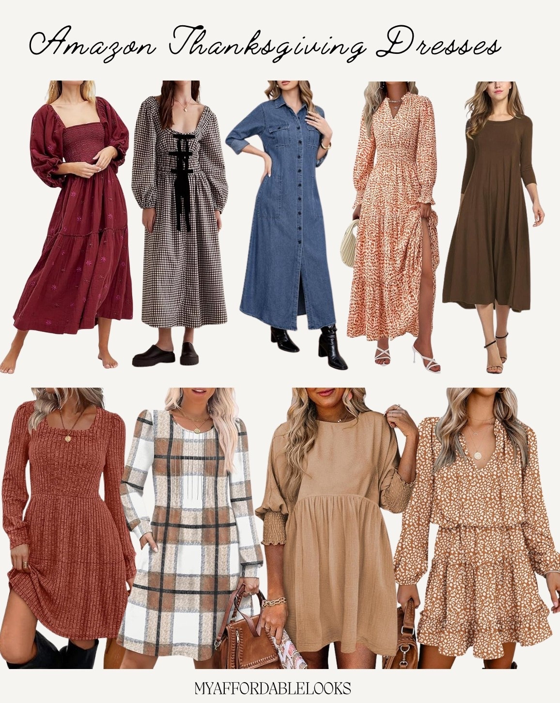 2025 Thanksgiving Dresses

#LTKSeasonal #LTKHoliday #LTKootd