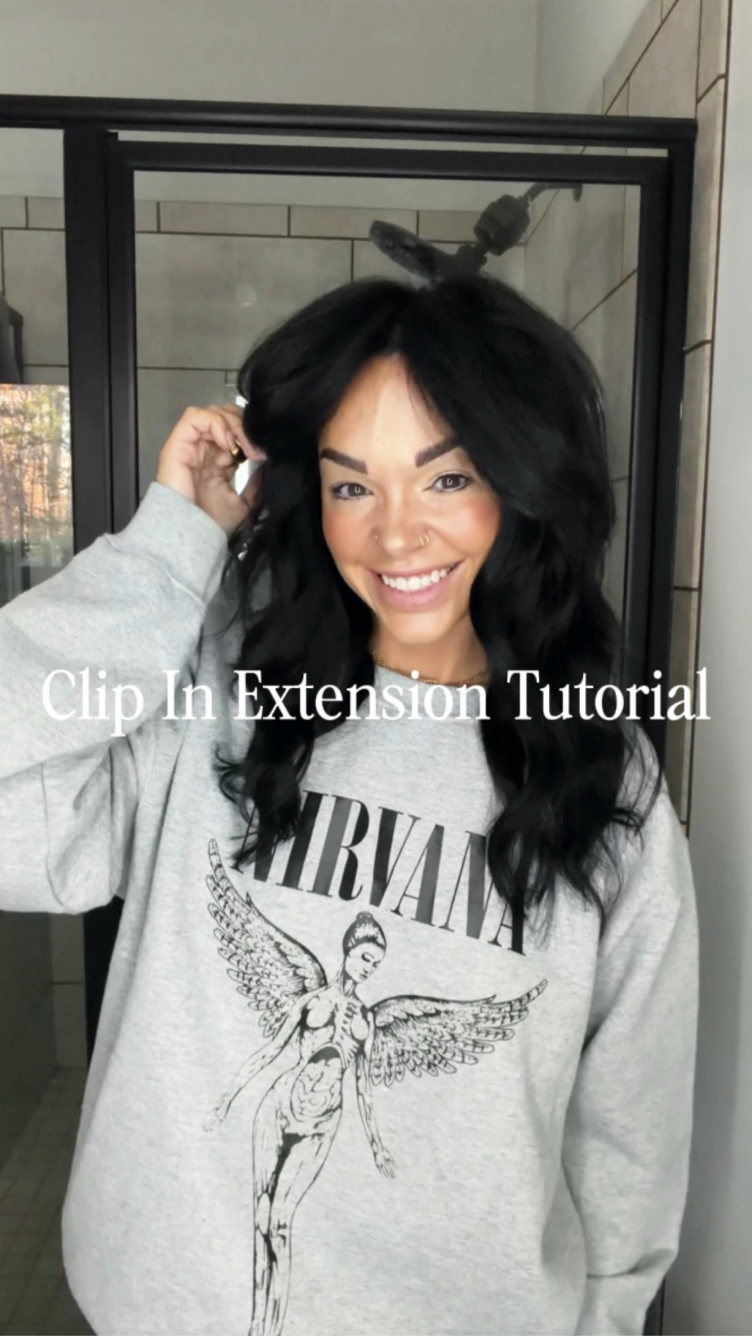 14 inch clip in extension tutorial! 

#LTKdayinmylife #LTKBeauty #LTKgrwm