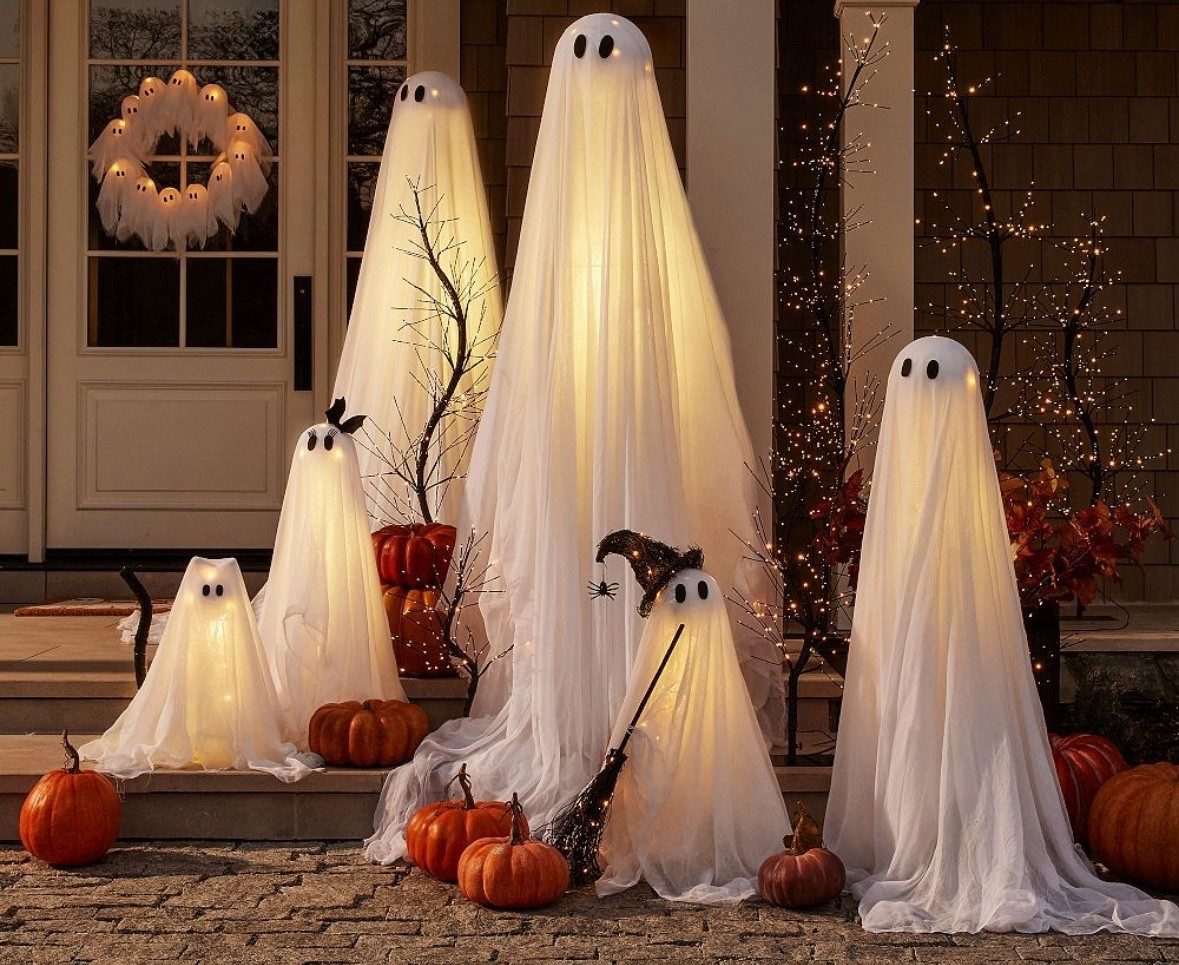Spooky Halloween Ghost Decor for outdoor space 

#LTKSeasonal #LTKOver40 #LTKautumn