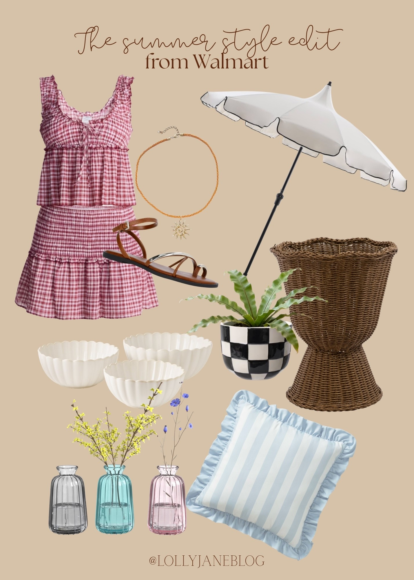 THE summer style edit from Walmart! 🙌🏼✨

#LTKmomlife #LTKSeasonal #LTKHome