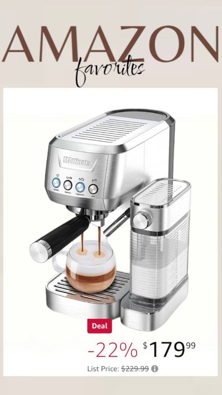 Amazon kitchen sale finds | espresso machine 

#ltkfind #liketkit #ltksale

#LTKhome #LTKGiftGuide #LTKsalealert