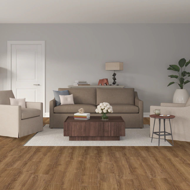 Pergo DuraCraft Seville Oak 22-mil x 9-1/2-in W x 59-in L Waterproof Luxury Vinyl Plank Flooring ... | Lowe's