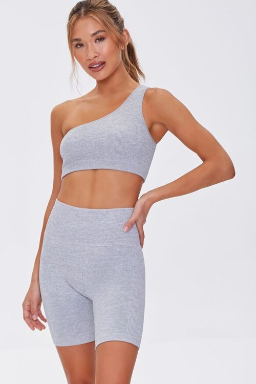 Active Ribbed Biker Shorts | Forever 21 (US)