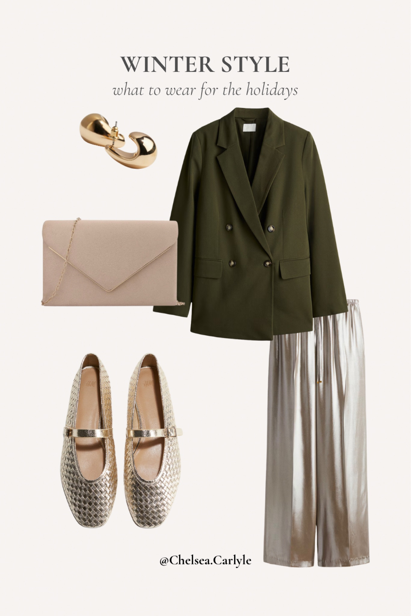 What to wear for the holidays 🤍🪩

| holiday outfit | Christmas outfit | holiday party | Christmas party | NYE outfit | party outfit | holidays | work party | satin pants | metallic | winter blazer |



#LTKParties #LTKFindsUnder50 #LTKHoliday