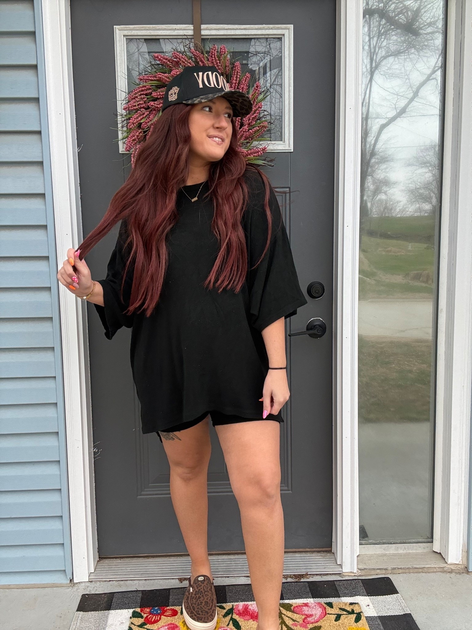 My absolute favorite set for summer! 

I sized down one to a M in this, it’s oversized and so comfy!🖤 code KARADOOLEY saves🔥

#LTKootd #LTKMidsize