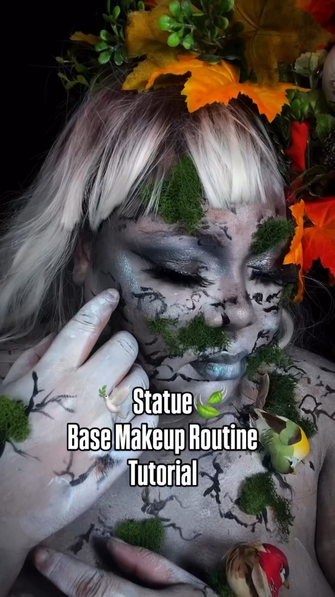 🕊️ S is for.. 🍃
(ABC Halloween  makeup look Series  19- Statue) (Halloween makeup look) (body paint  tutorial)
#halloweenmakeup 

S is for Statue. This is a makeup look I attempted 5 years ago and I can surely tell the improvement in my makeup skills. This would be a fairly easy sfx Halloween costume too- easy as it isn’t as hard as it actually looks but does involve a little detail work.

👻Be sure to follow me @talkintoya247 for more Halloween makeup tips, tricks and Tutorials

🕊️DETAILS  and MAKEUP TUTORIALS for this makeup look are on MY FEED  or REELS TAB😉

🍃DETAILS🕊️
EYES:
@plouise_makeup_academy- eyeshadow base (rumour 0)
@colourpopcosmetics- creme gel liner (exit, swerve )*, blowin smoke palette #colourpophalloween 
@blendbunnycosmetics- blends  palette 
@armanibeauty- mascara*
@kissnypro- all day ink eyeliner* 
@ienvylashes_official (weavy 02)*
@danessamyricksbeauty- lightwork 4 
@icoice.official - netted white contacts *

#halloweencostume #halloween2025  #crazymakeup #sfxmakeuplook #creativemakeup #crazymakeup #crazymakeups  #halloweenmakeupinspo #31daysofhalloween #31daysofhalloweenmakeup #blackwomenincostume #halloweencostumes  #statuemakeup #statue #bodypainting #colourpopme  #makeupinspo  #Makeupideas #makeuptransformation  #underratedmakeupbabes  #undiscovered_muas  #undertheradar_makeup #halloweencostumeideas

#LTKFindsUnder100 #LTKHalloween