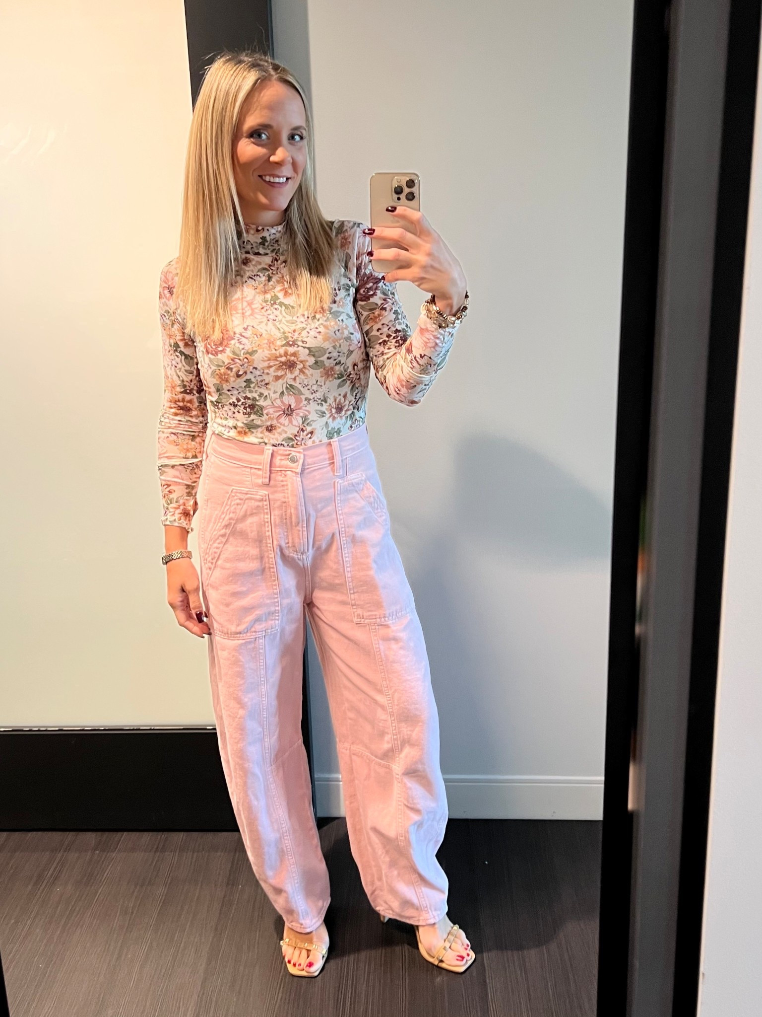 pink barrel jeans Target, women’s pink jeans Target, high-waisted pink jeans, pink straight leg jeans, trendy pink denim 2025, casual pink jeans outfit, floral mesh long sleeve top Vici, women’s mesh floral blouse, sheer floral mesh shirt, trendy floral mesh top, Vici Collection floral top, date night floral blouse, gold studded heels Amazon, strappy gold studded heels, Valentino inspired heels Amazon, block heel studded sandals, gold dressy heels with studs, Amazon studded party heels, gold cross necklace Target, dainty gold cross pendant, everyday gold cross necklace, women’s gold cross jewelry, Target faith necklace gold, small gold cross necklace, women’s watch Amazon, gold watch for women Amazon, affordable luxury watch Amazon, Amazon minimalist women’s watch, trendy women’s wristwatch, everyday classic watch Amazon @vicicollection

#LTKShoeCrush #LTKCon #LTKFindsUnder50