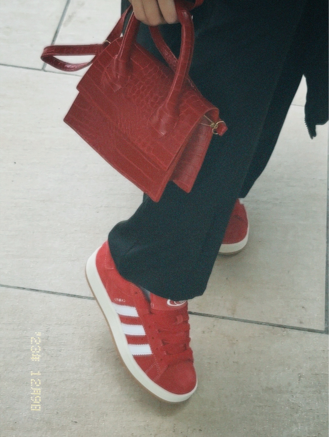 red outfit, adidas campus, sneaker 

#LTKitbag #LTKstyletip #LTKshoecrush