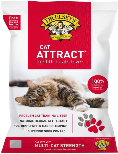 Dr. Elsey's Cat Attract Clumping Clay Cat Litter | Chewy.com