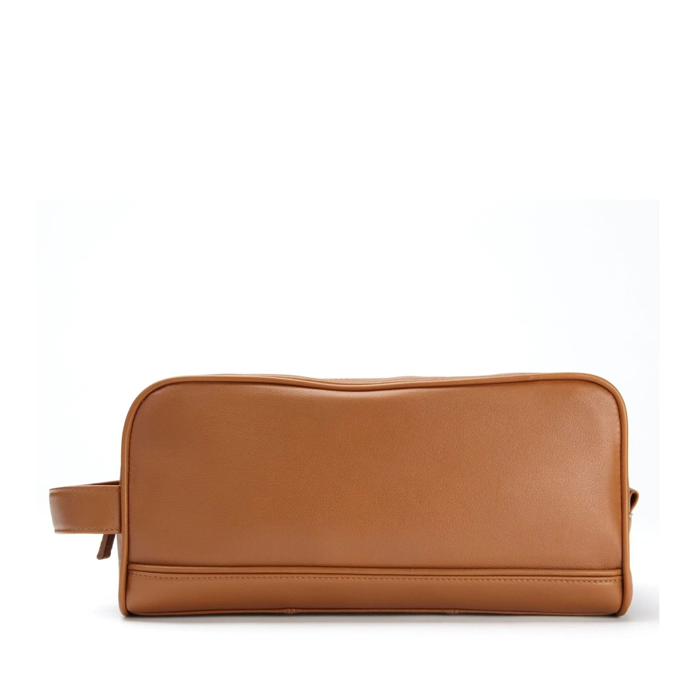 Double Zip Toiletry Bag | Leatherology