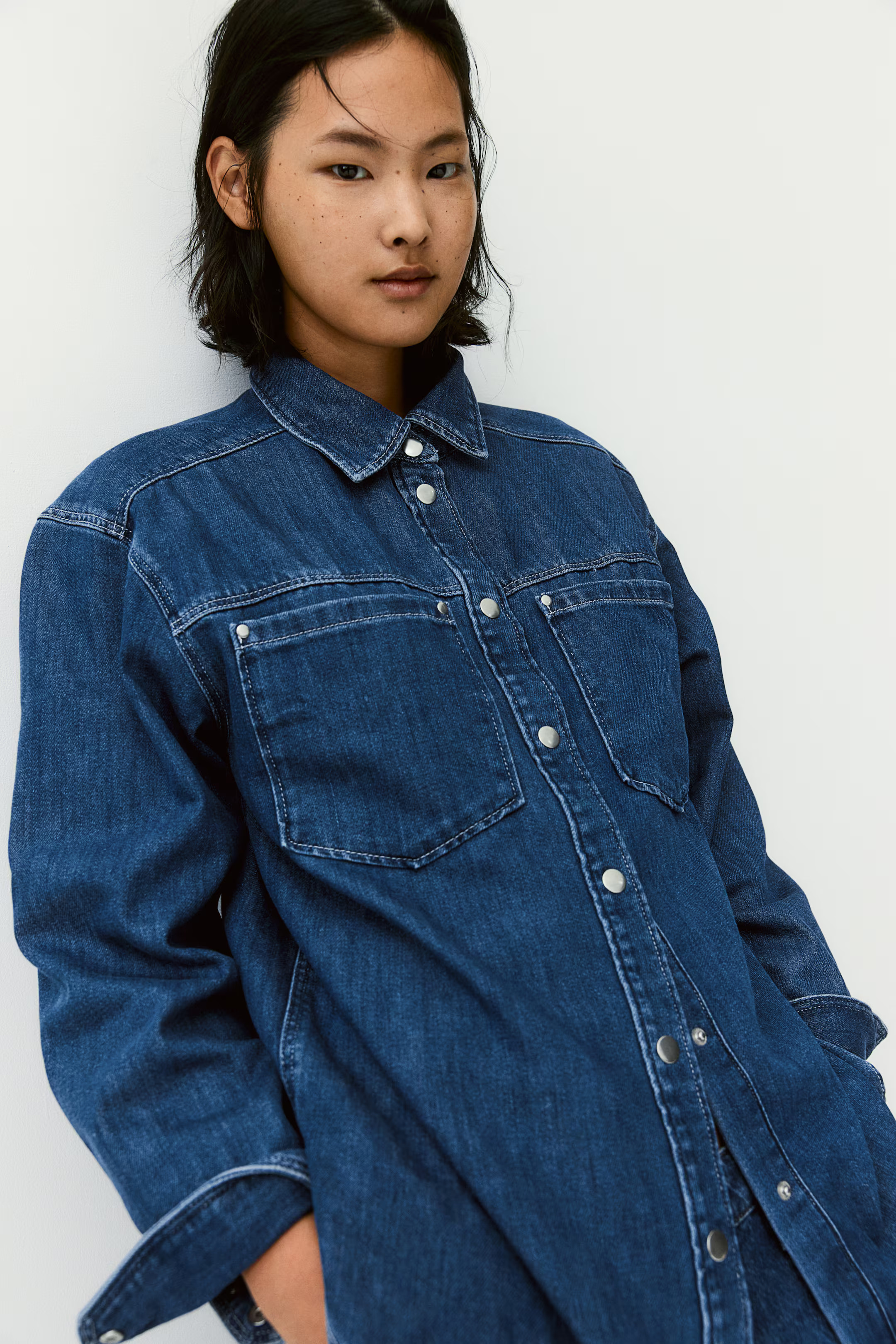 Loose Denim Shirt | H&M (US + CA)