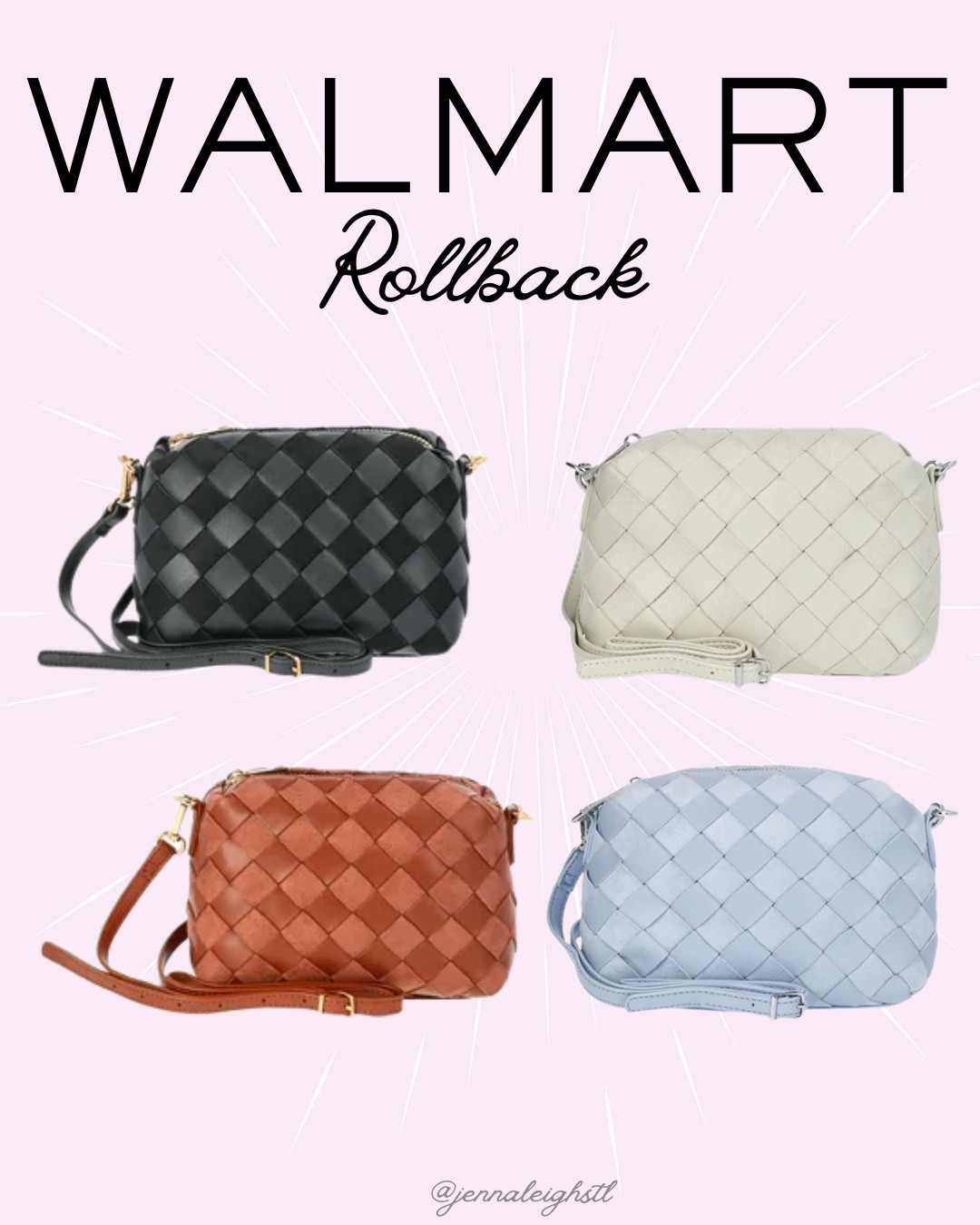 Walmart rollback alert. These Time and Tru woven camera crossbody bags are such a good look for less and now they're marked down on rollback. I love the mix of faux leather and suede details, and they're the perfect size for everyday wear 

 #LTKSaleAlert #LTKMidsize #LTKTravel