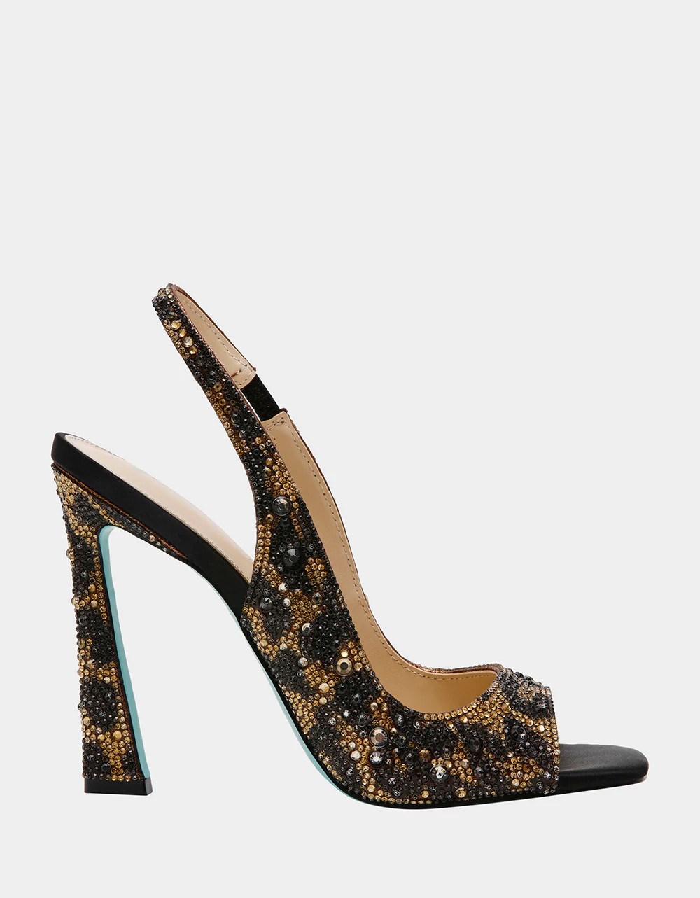MINA LEOPARD Heel | Slingback Heels | Betsey Johnson