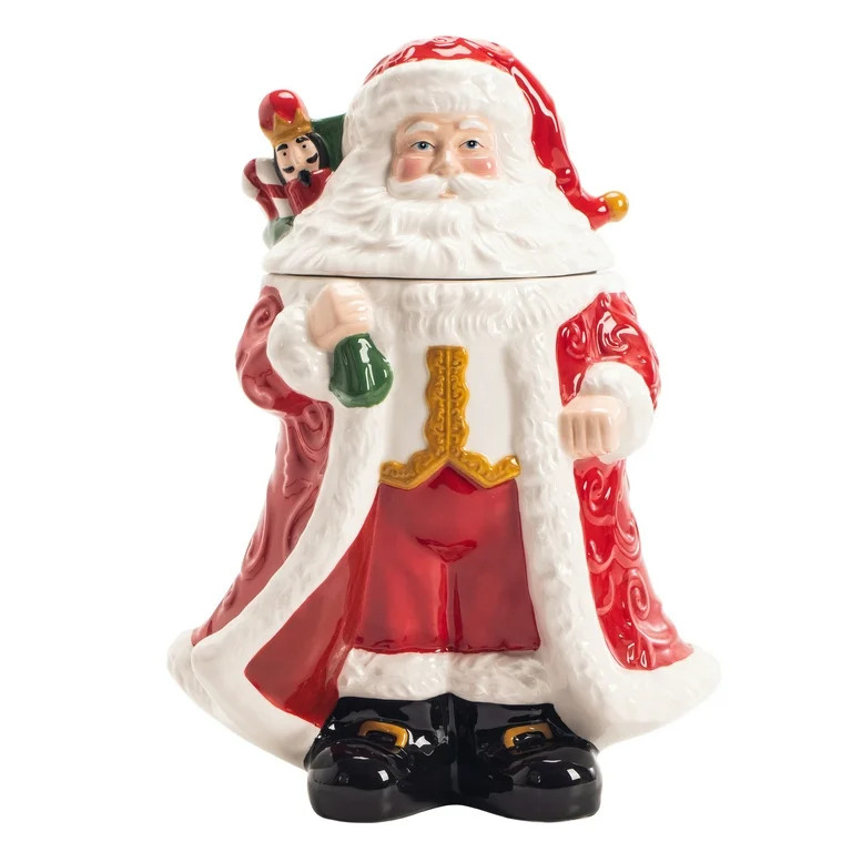 Bico Santa Claus Air Tight Cookie Jar, for keeping Cookies, Candies, Dishwasher Safe | Walmart (US)