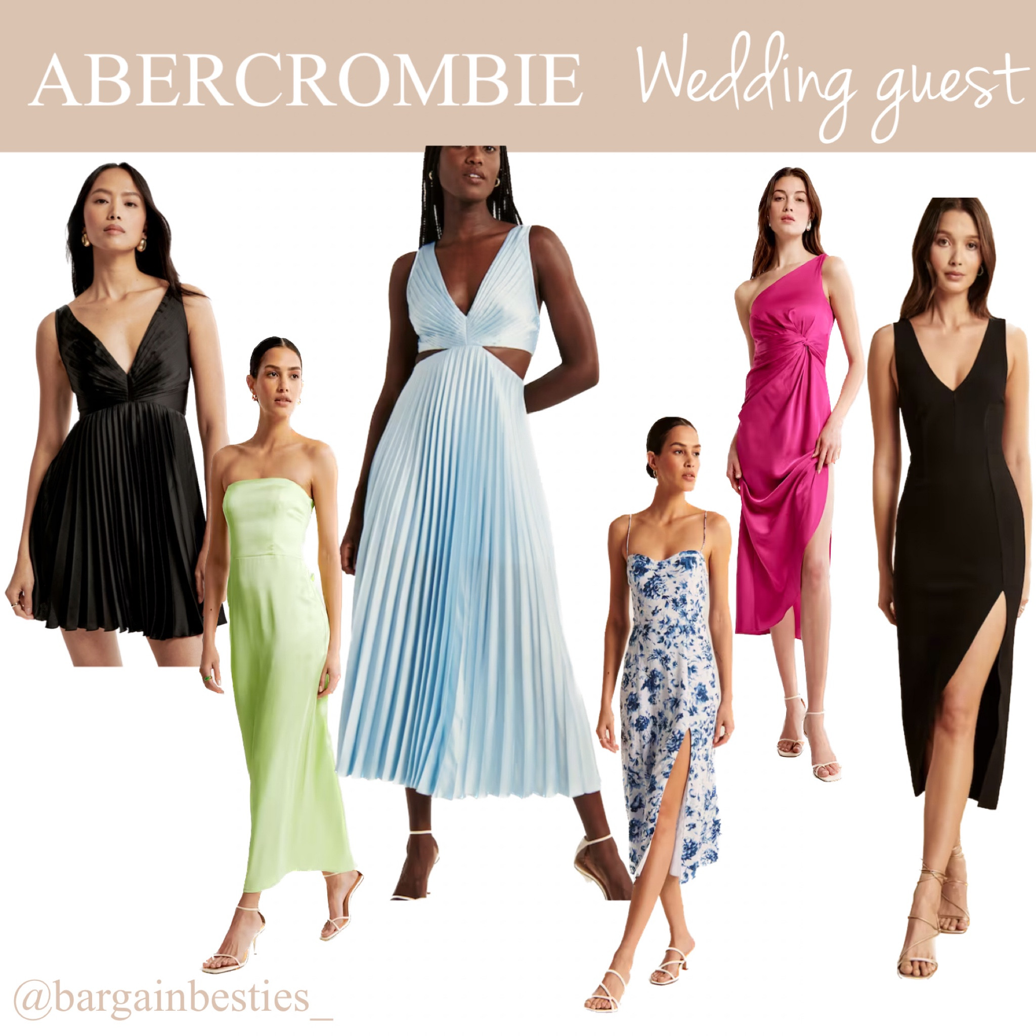 Abercrombie has the prettiest wedding guest dresses! I love them all 

#LTKunder100 #LTKwedding #LTKFind