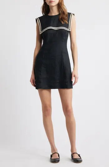 DÔEN Monroe Linen Minidress | Nordstrom | Nordstrom