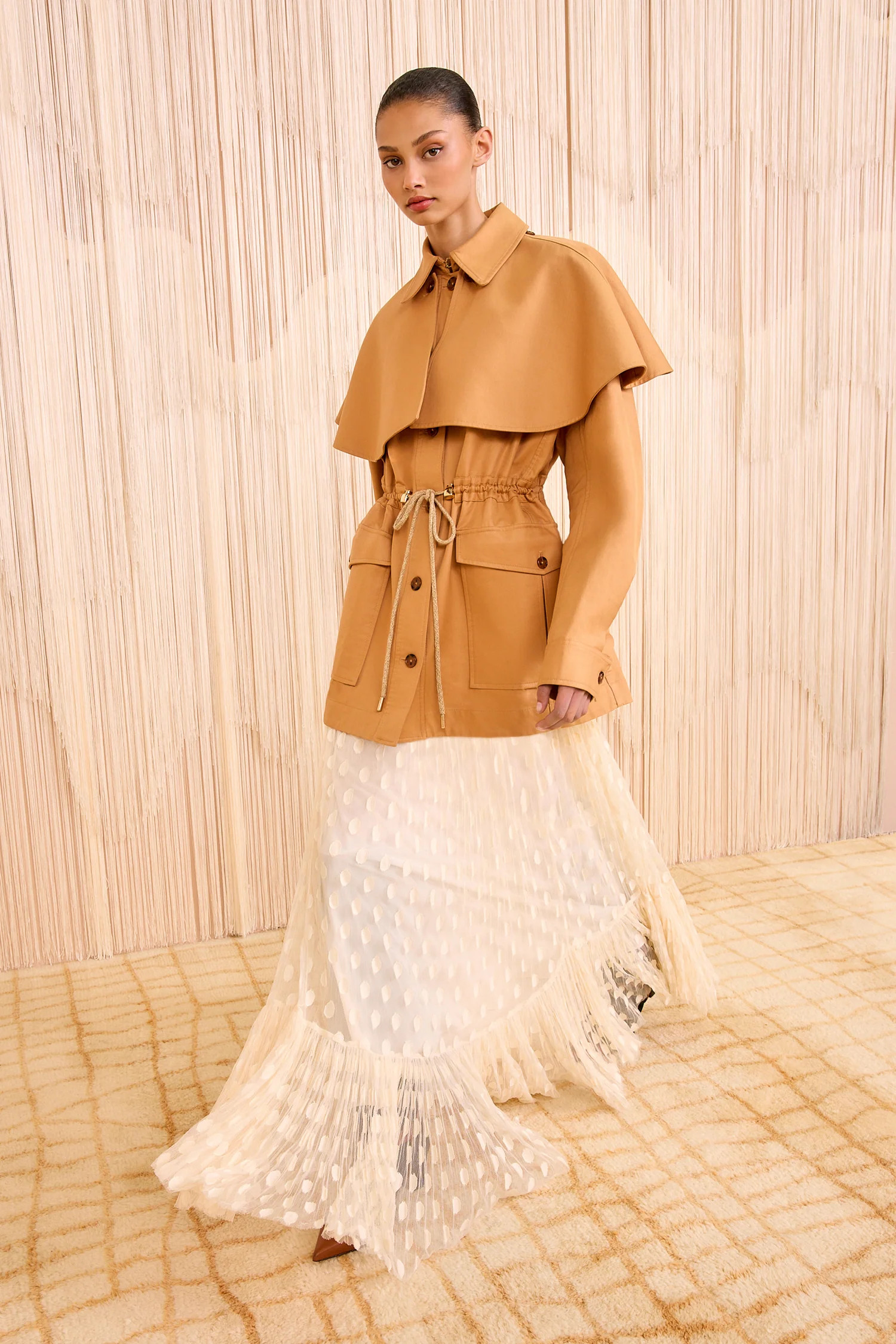 Devon Coat with Removeable Cape

          Alpaca | Ulla Johnson