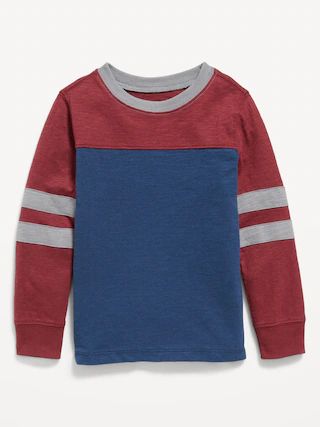 Long-Sleeve Color-Block T-Shirt for Toddler Boys | Old Navy (US)