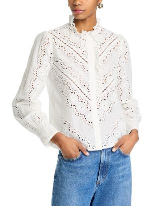 Mimi Eyelet Shirt | Bloomingdale's (US)