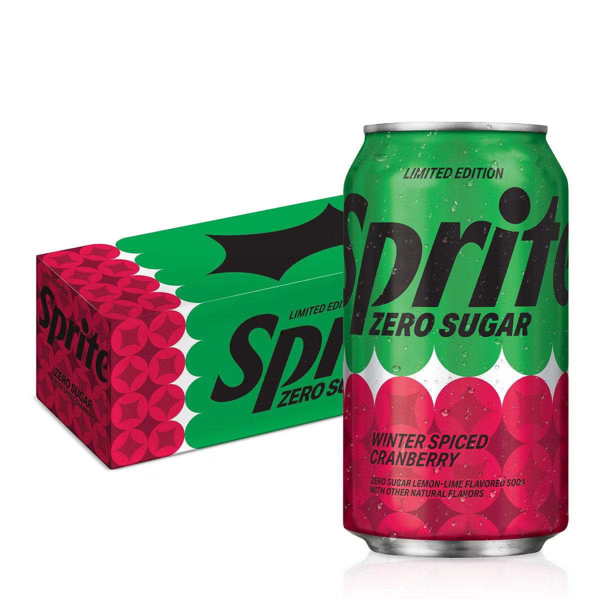 Sprite Zero Winter Spiced Cranberry - 12pk/12 fl oz Cans | Target