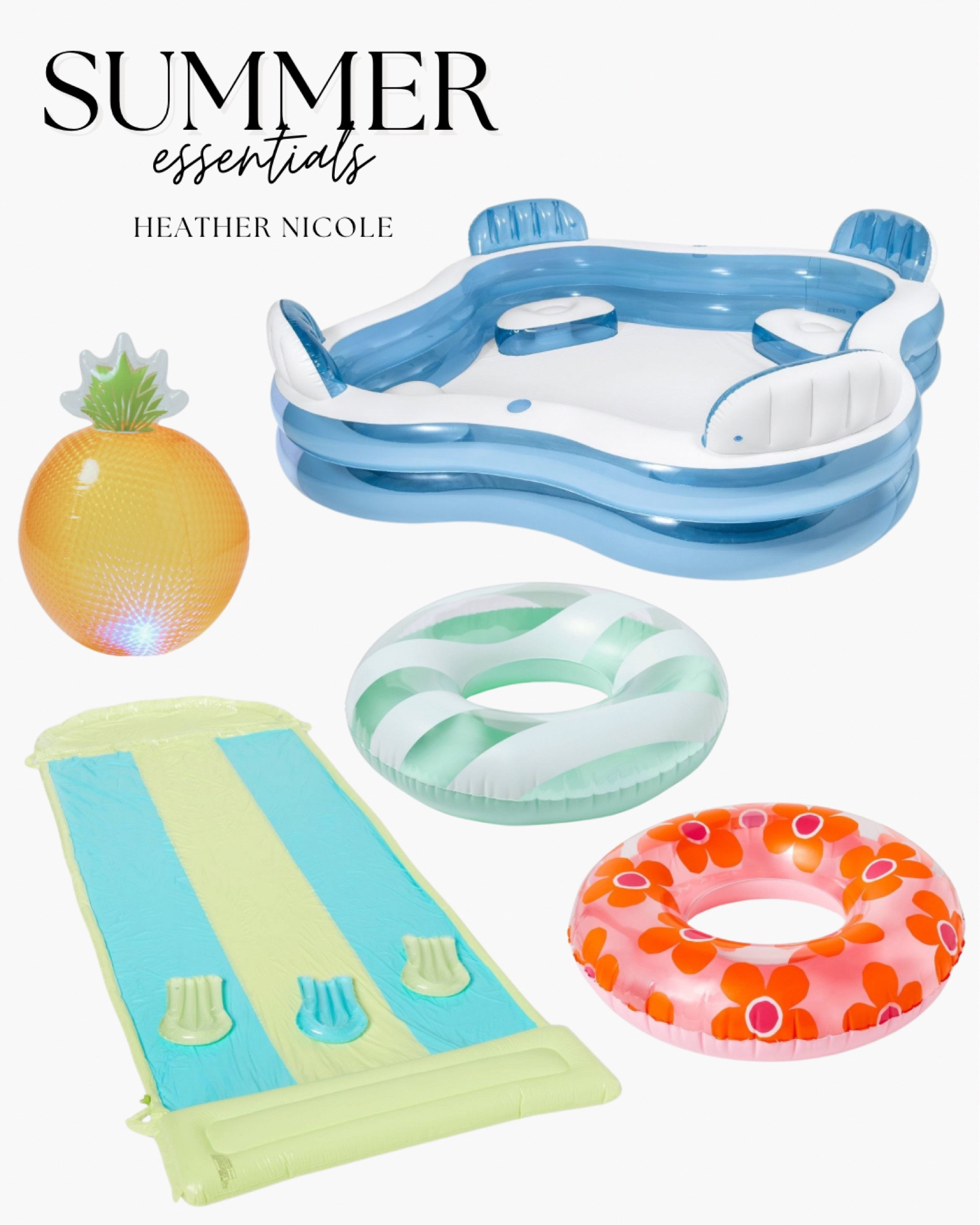 Backyard summer fun ☀️🍉 Site wide SALE! Family size pools, 3 person slip n slide, pool floats &amp; LED pickleball! 

Inflatable pools. Backyard toys. Pool floats. Pool toys. Slip n slide. Outdoor finds. Target finds. Target deals. Summer essentials. Summer finds. Summer parties. Family games. Pickleball.

#LTKKids #LTKSaleAlert #LTKHome