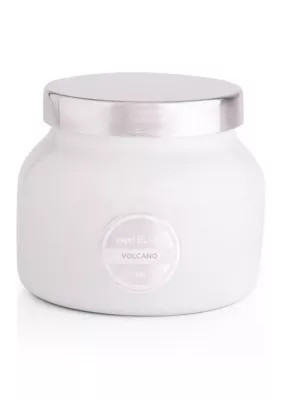 Capri Blue Volcano White Petite Jar, 8 Ounce Candle | Belk