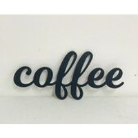 Coffee sign, coffee cutout word, kitchen decor, script word, kitchen sign, wood sign, word sign, dining room decor, coffee gift, laser cut | Etsy (US)