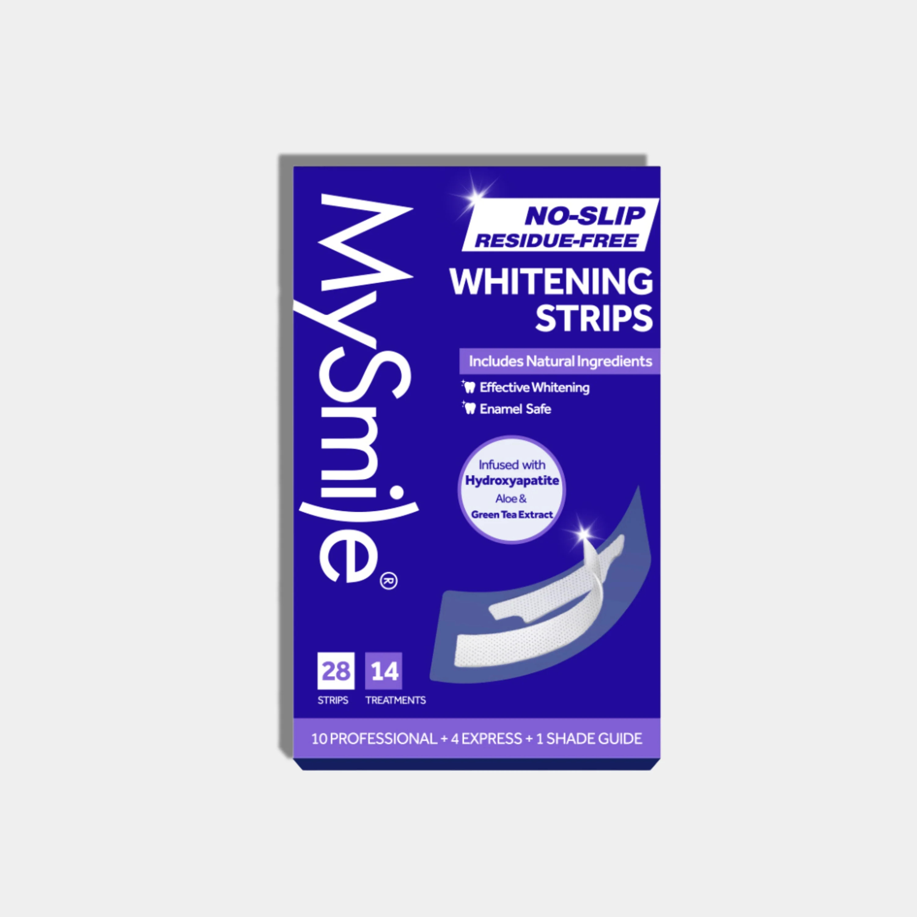 Teeth Whitening Strips with Natural Ingredients | MySmile Oral Care