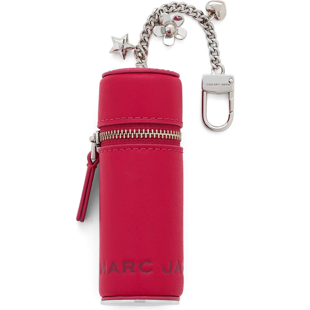 Marc Jacobs The Lipstick Case Bag Charm in Raspberry Pink at Nordstrom | Nordstrom
