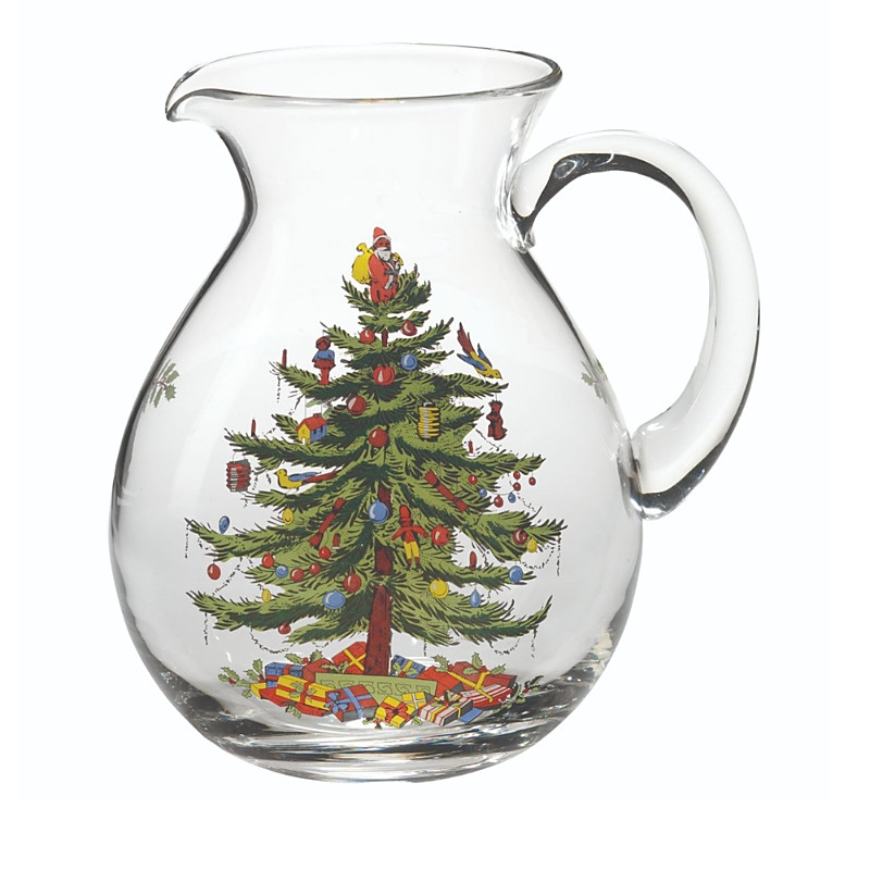 Spode Christmas Tree Glass Pitcher | Bloomingdale's (US)