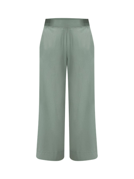 Stretch Woven High-Rise Wide-Leg Cropped Pant | Women's Capris | lululemon | Lululemon (US)