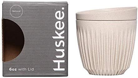 Huskee 6oz Cup & Lid – Single Retail Pack (Natural) | Amazon (UK)