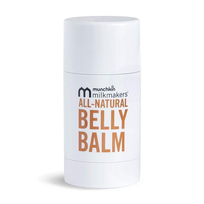Amazon.com: Munchkin Milkmakers TwistStick Belly Balm AllNatural and Moisturizing for Pregnancy S... | Amazon (US)