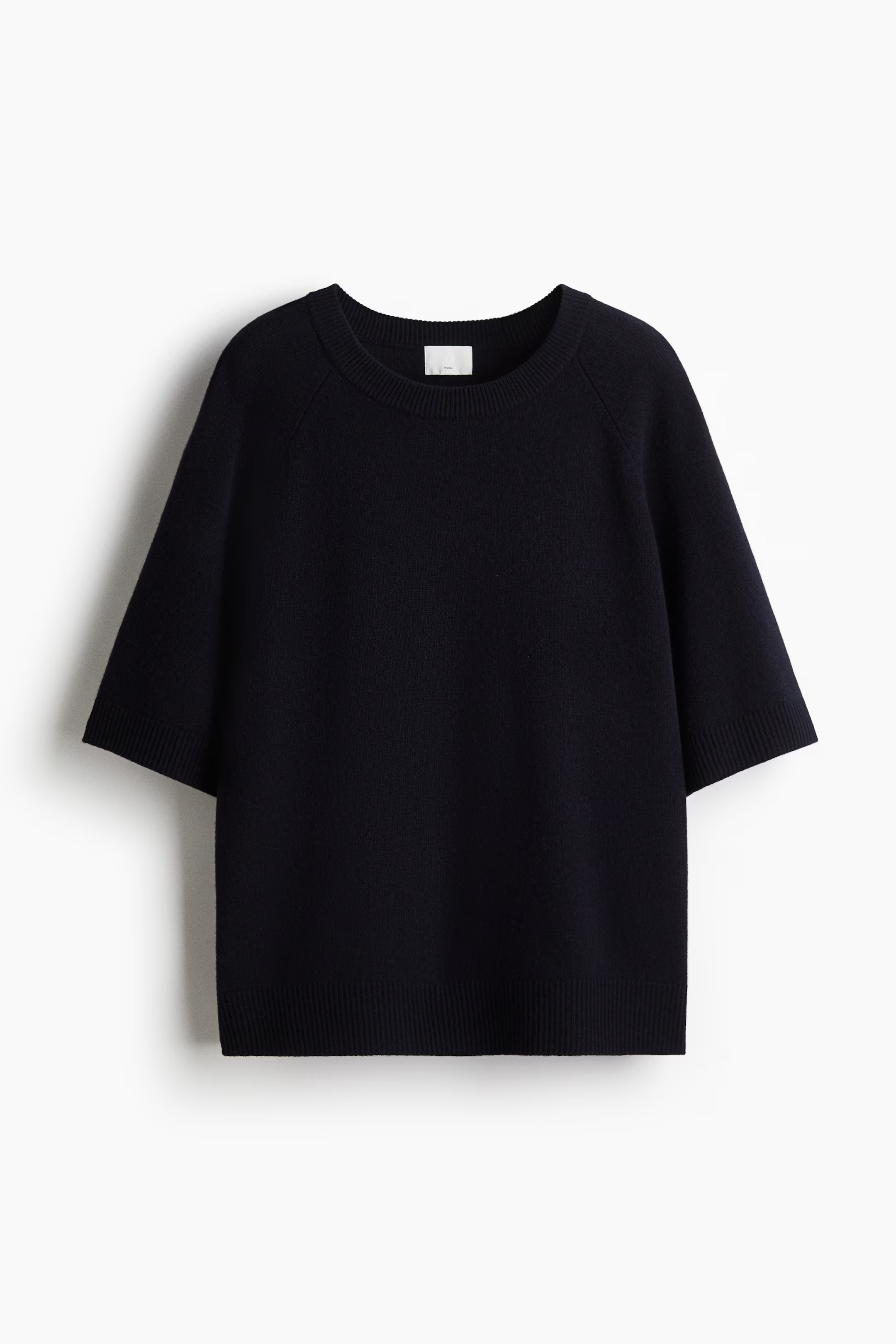 Oversized wool T-shirt | H&M (UK, MY, IN, SG, PH, TW, HK)