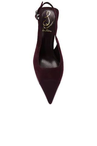 Sam Edelman Odette Sling Back in Parisian Plum from Revolve.com | Revolve Clothing (Global)