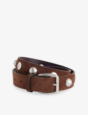 NOUR HAMMOUR - Sor Stud-Embellished Suede Belt | Selfridges.com | Selfridges