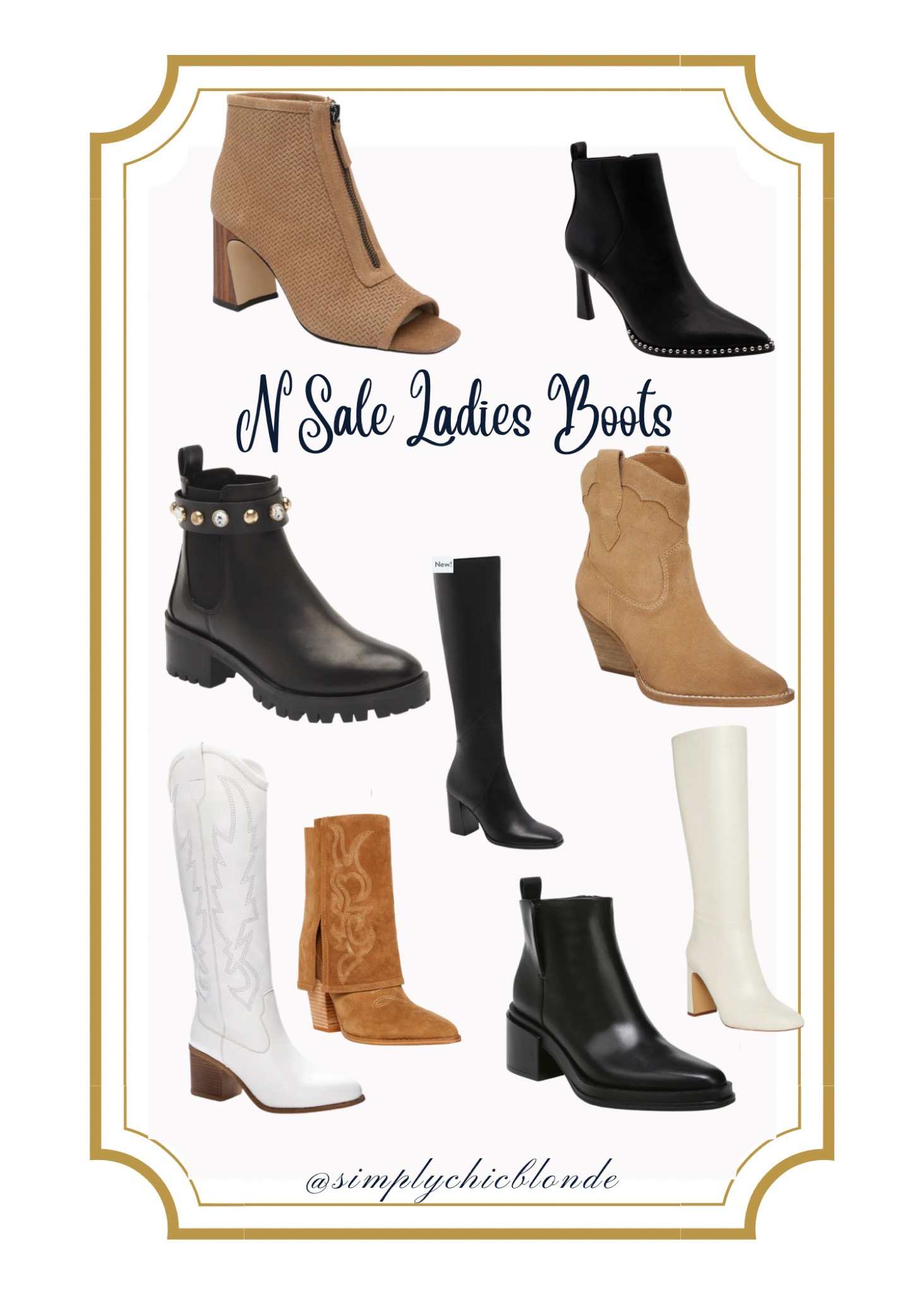N sale ladies boots 

#LTKFind #LTKshoecrush #LTKxNSale