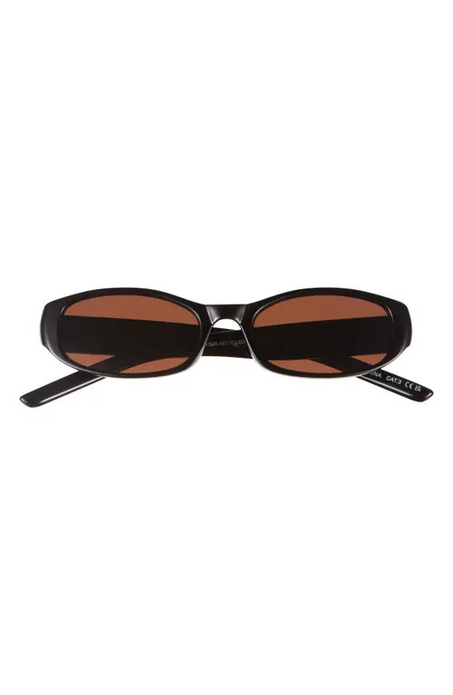 AIRE Caellum 52mm Oval Sunglasses in Black at Nordstrom | Nordstrom