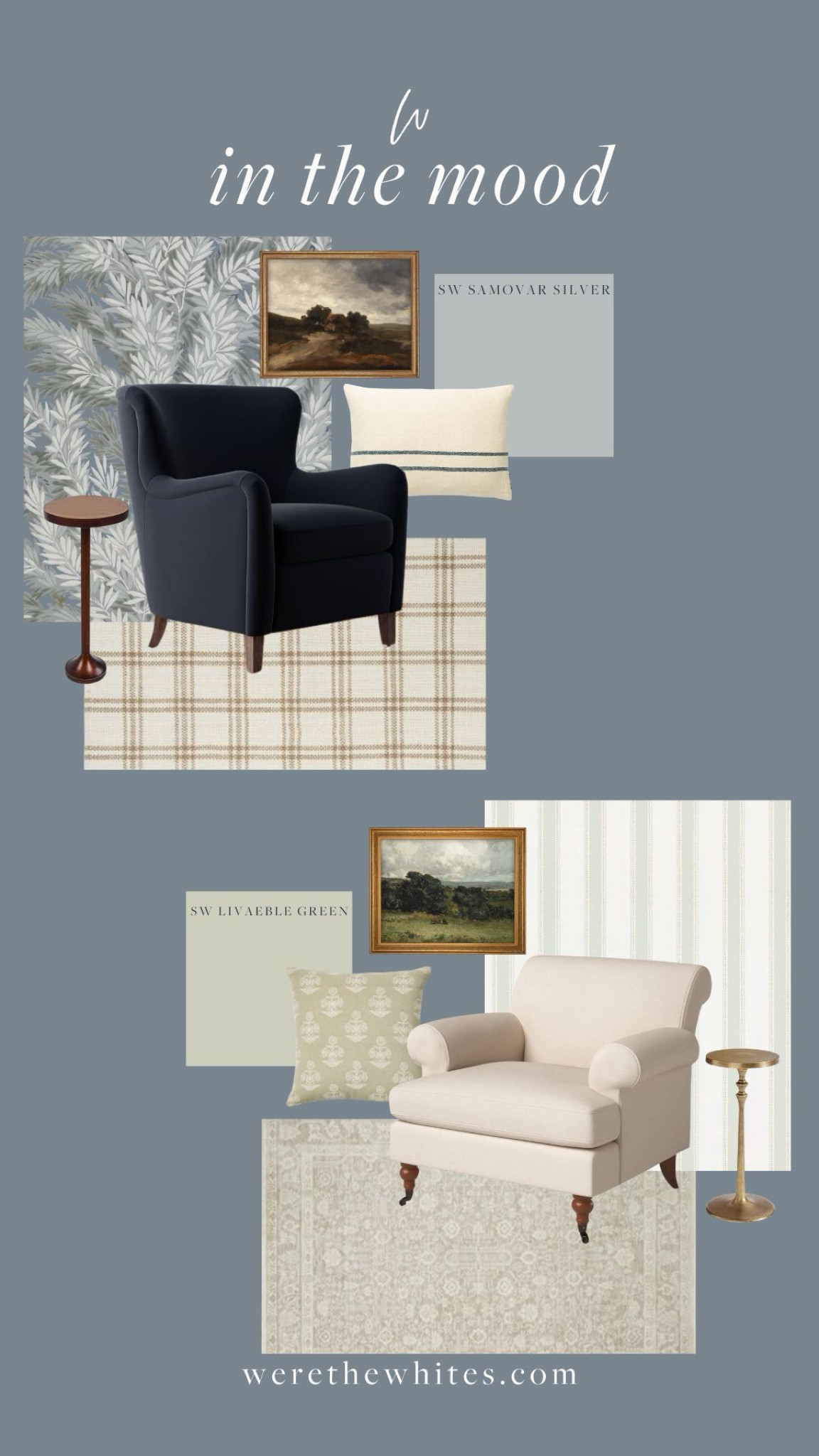 Room style, mood board, interior design, interiors, interior decor, home decor, area rug, wallpaper, arm chair, cocktail table, throw pillow, timeless design, timeless interiors, cottage inspired, wall art, aesthetic

#LTKhome