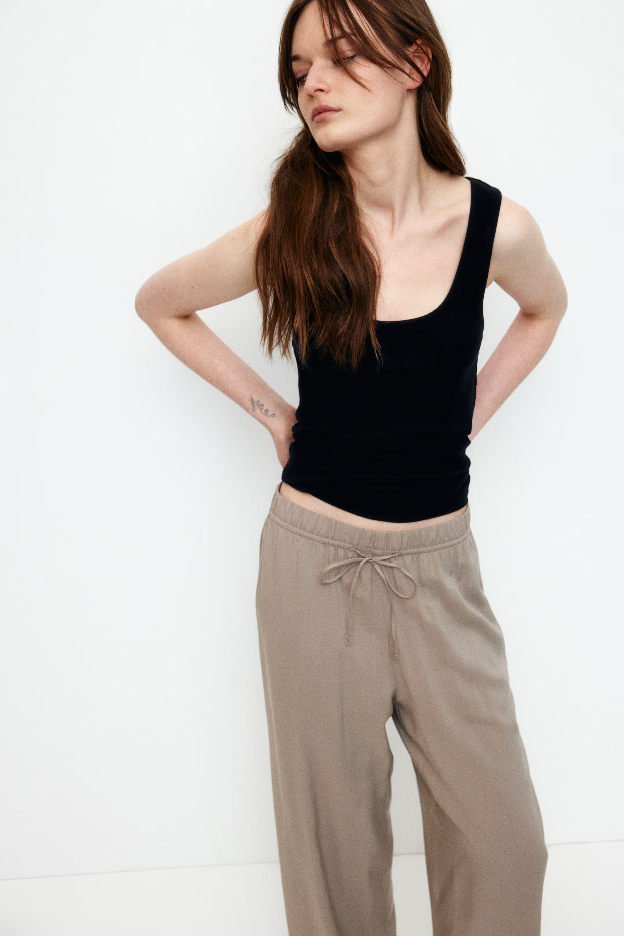 Wide-cut Pull-on Pants | H&M (US + CA)